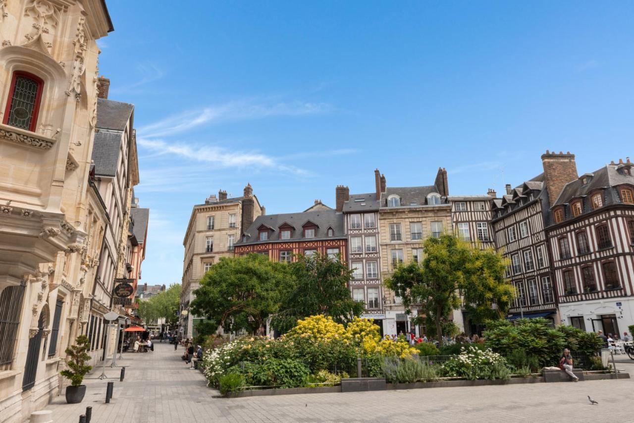 Hotel D'Angleterre Rouen Centre Gare Dış mekan fotoğraf